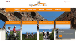 Desktop Screenshot of bikingbornholm.dk